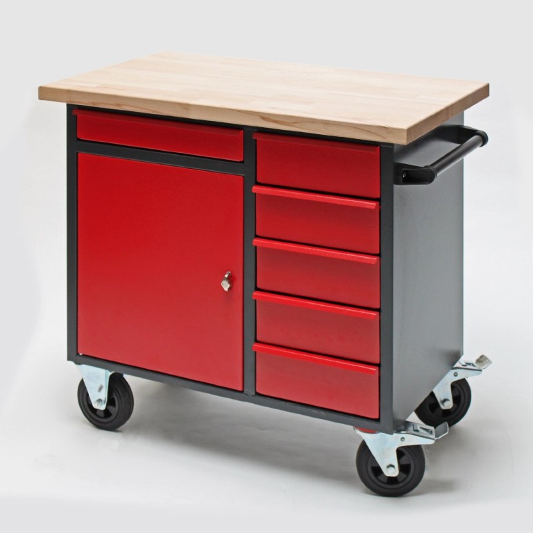 fahrbare Werkbank DEMA Mobile Werkbank MWB 6+